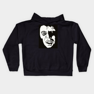 Pazuzu (Black & White) Kids Hoodie